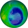 Antarctic Ozone 2009-08-30